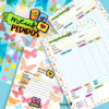 Arte digital - Caderno de Pedidos