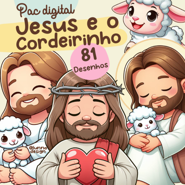 Jesus e o cordeirinho