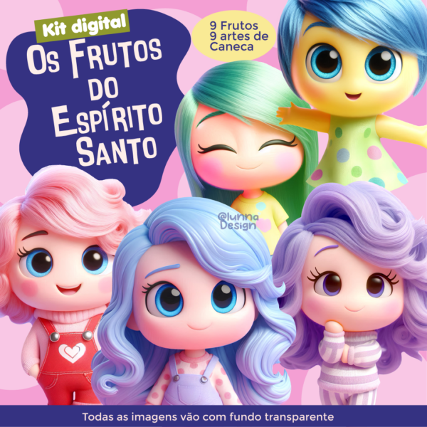 Frutos do Espírito Santo - Divertida Mente