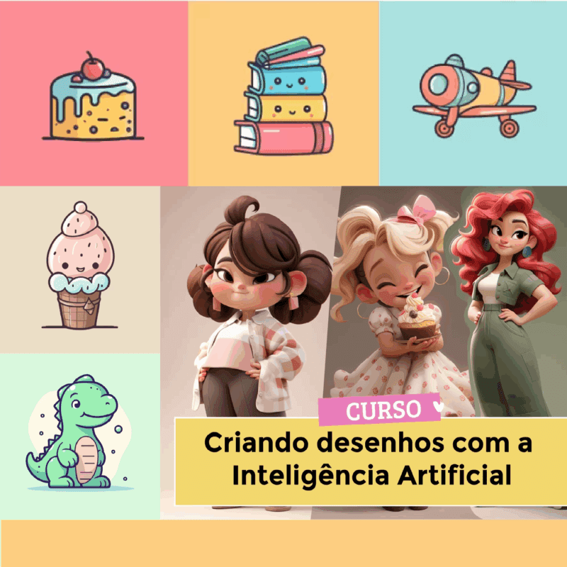Criando desenhos com a Inteligência Artificial