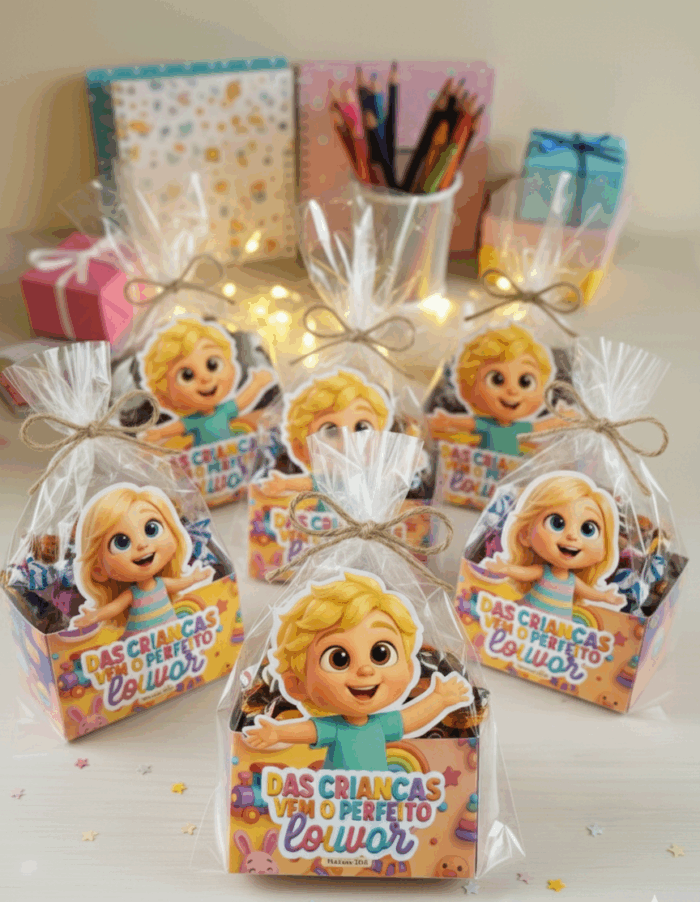 Caixinha de doces - Dia das crianças - Imagem 4