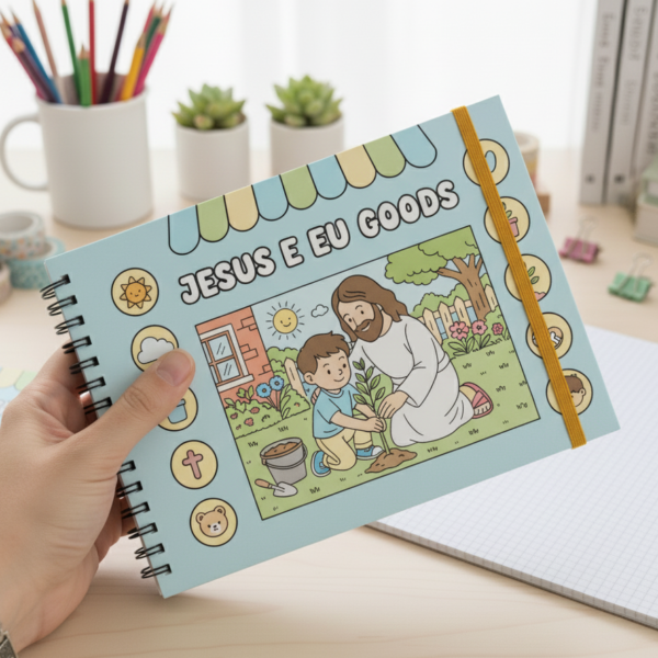 Jesus e Eu Goods Para Colorir | Meninos - PDF para imprimir