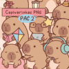Capivarinhas PNG | PAC 2